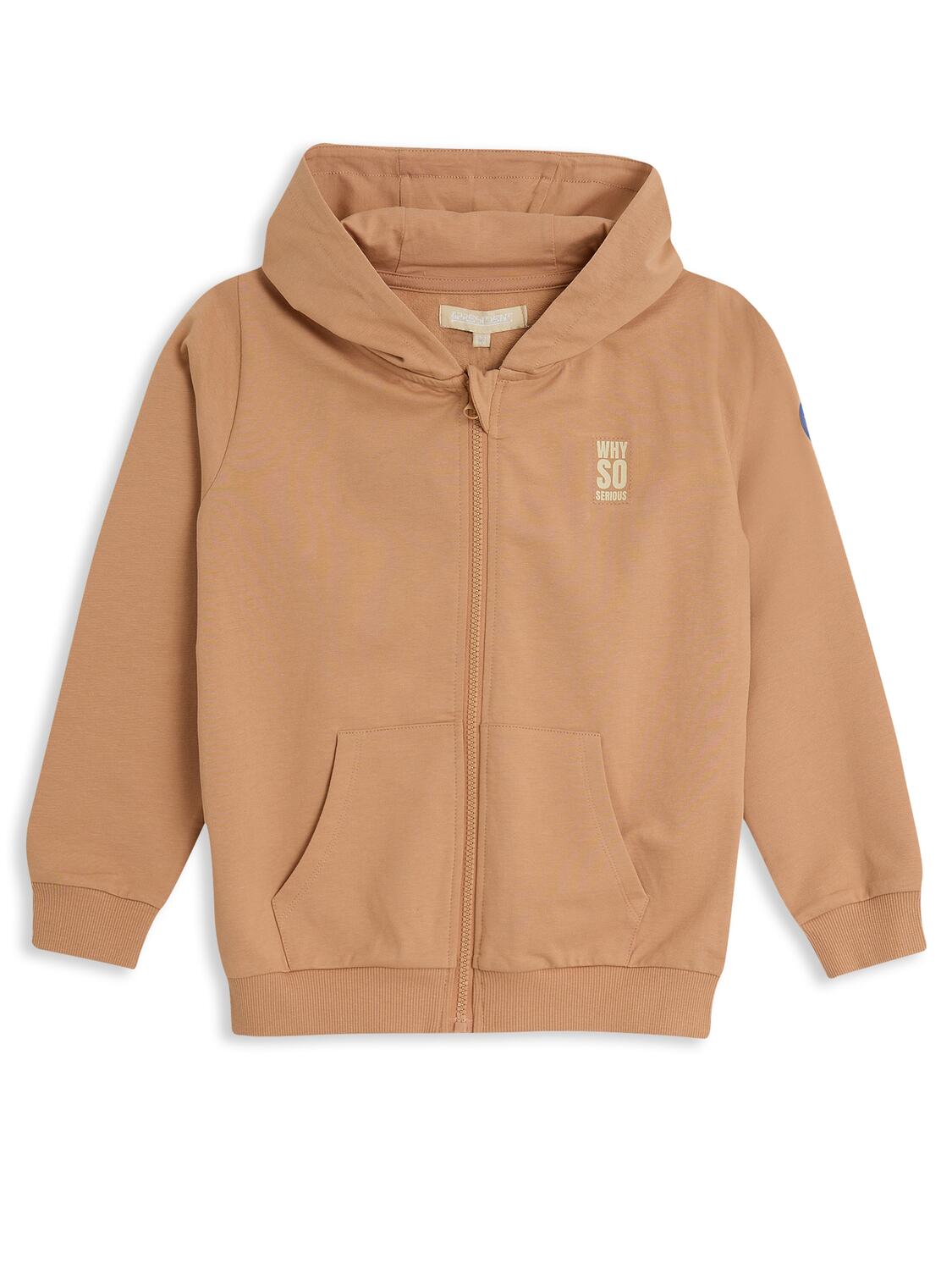 

4PRESIDENT Худи на молнии 'Porter' в коричневом цвете