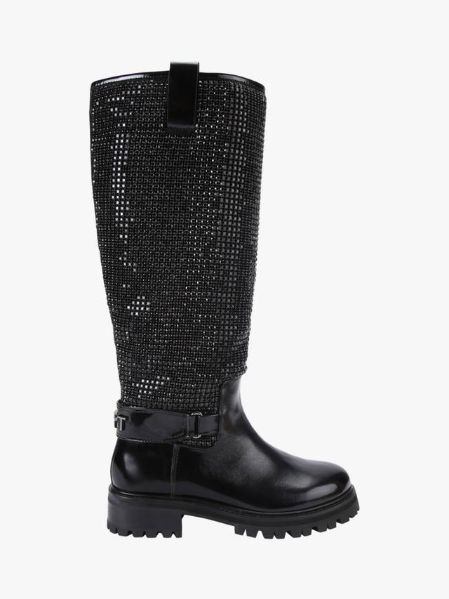 Ботинки Kurt с отделкой до колена Kurt Geiger London, Black