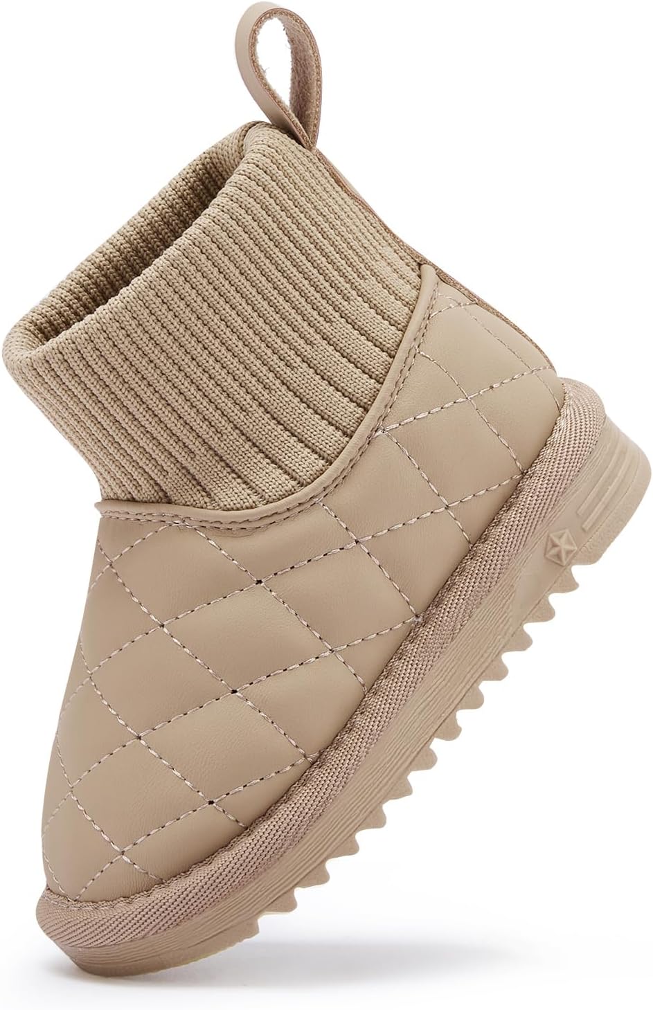 

Сапожки BMCiTYBM для девочек и мальчиков, зимние утепленные мехом, для малышей (новорожденные/младенцы/дети младшего возраста), 6-Camel