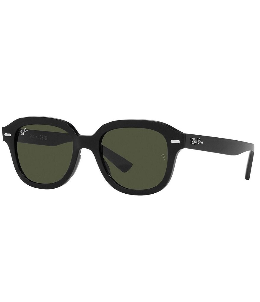 

Квадратные солнцезащитные очки Ray-Ban унисекс RB4398 53 мм, черный