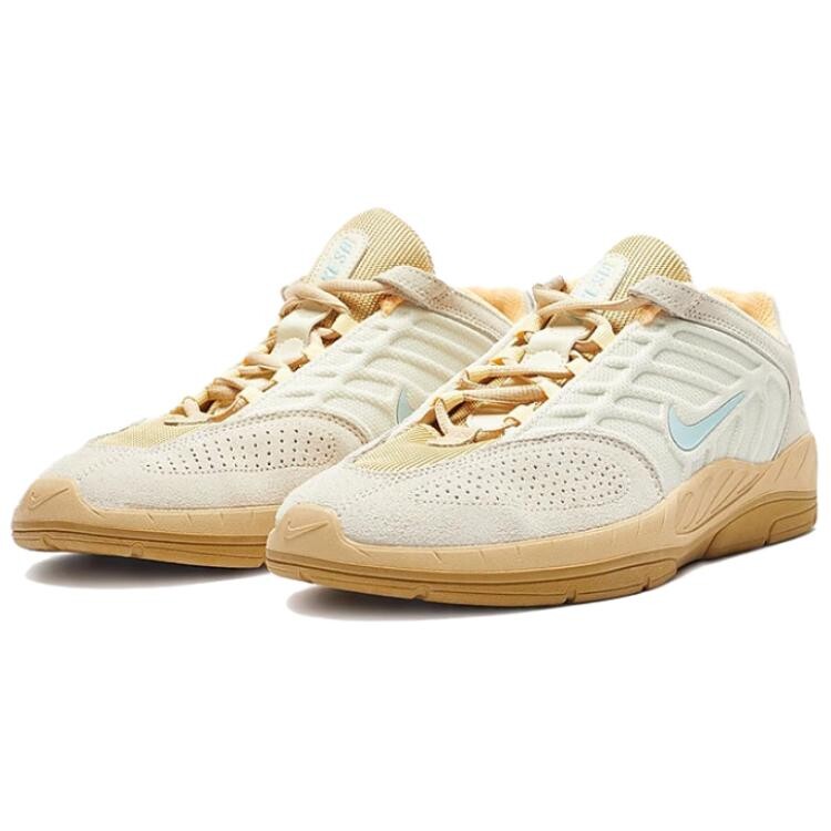 Кроссовки Nike Sb Vertebrae Lifestyle Shoes Unisex Low-top White/Yellow, белый/желтый — фото 2
