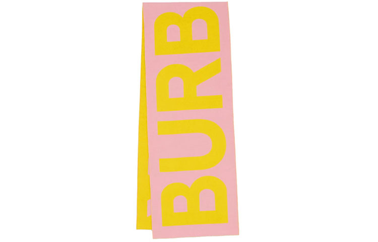 

Вязаный шарф унисекс Burberry