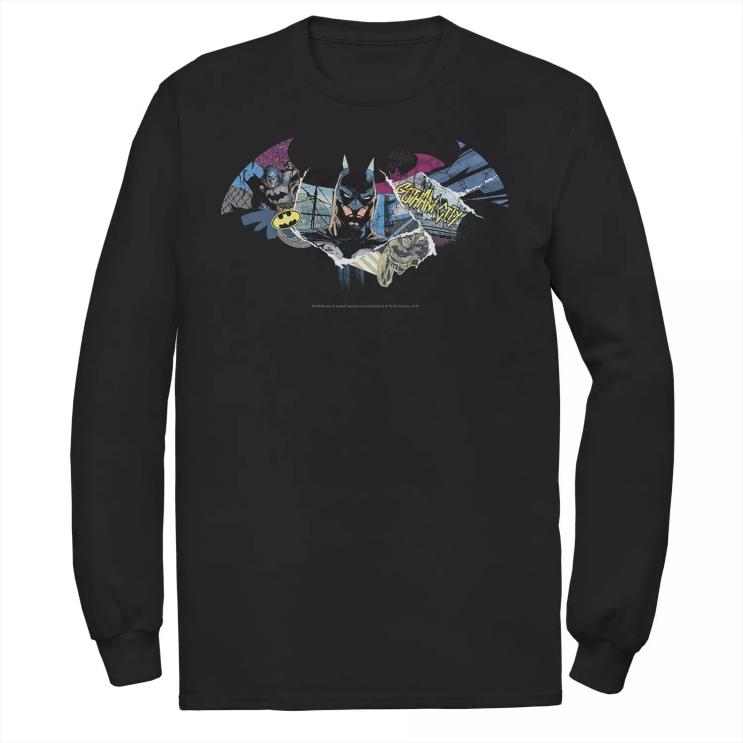 

Мужская футболка с логотипом DC Comics Batman Dark Comic
