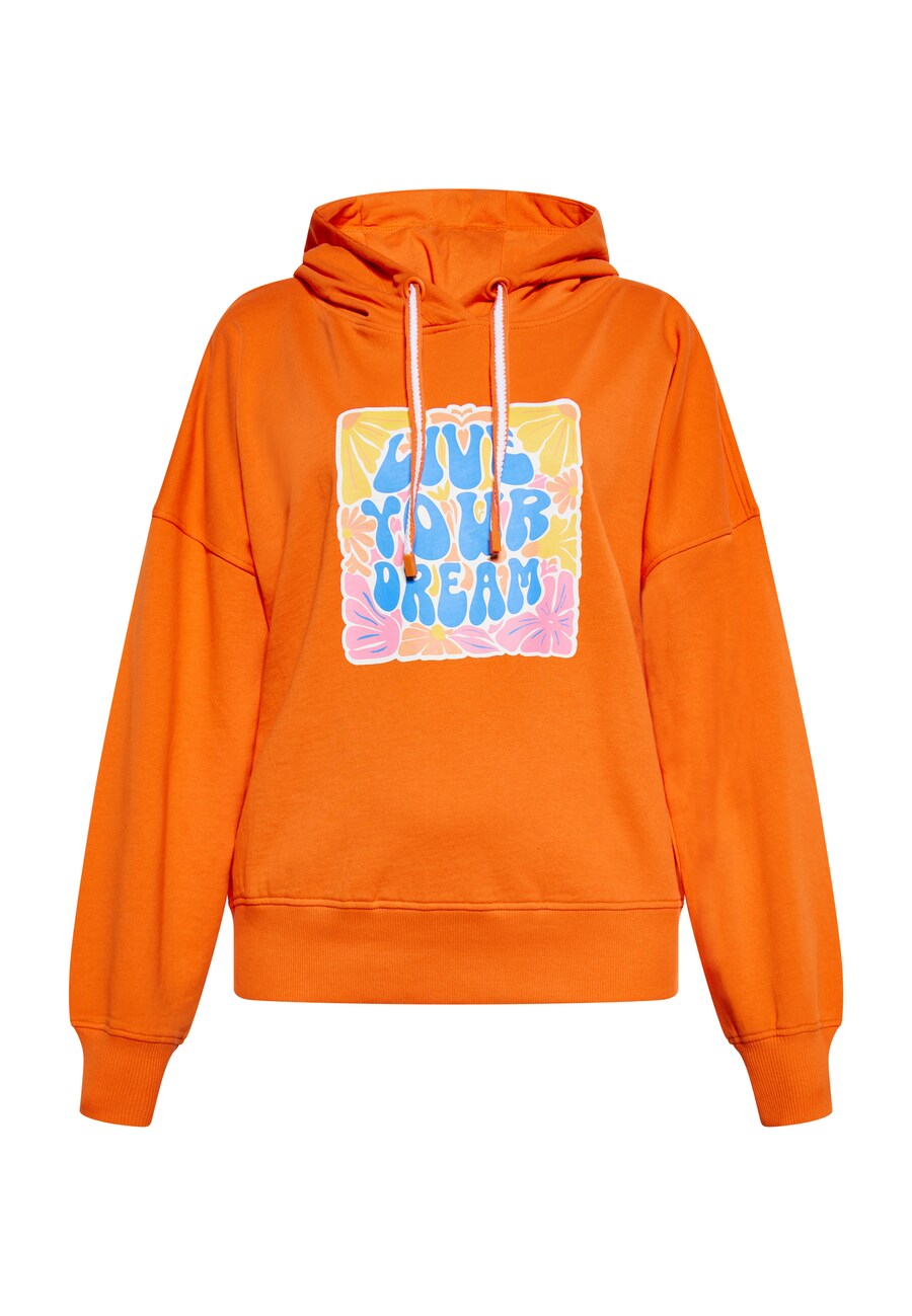 

Толстовка с капюшоном IZIA Sweatshirt, оранжевый