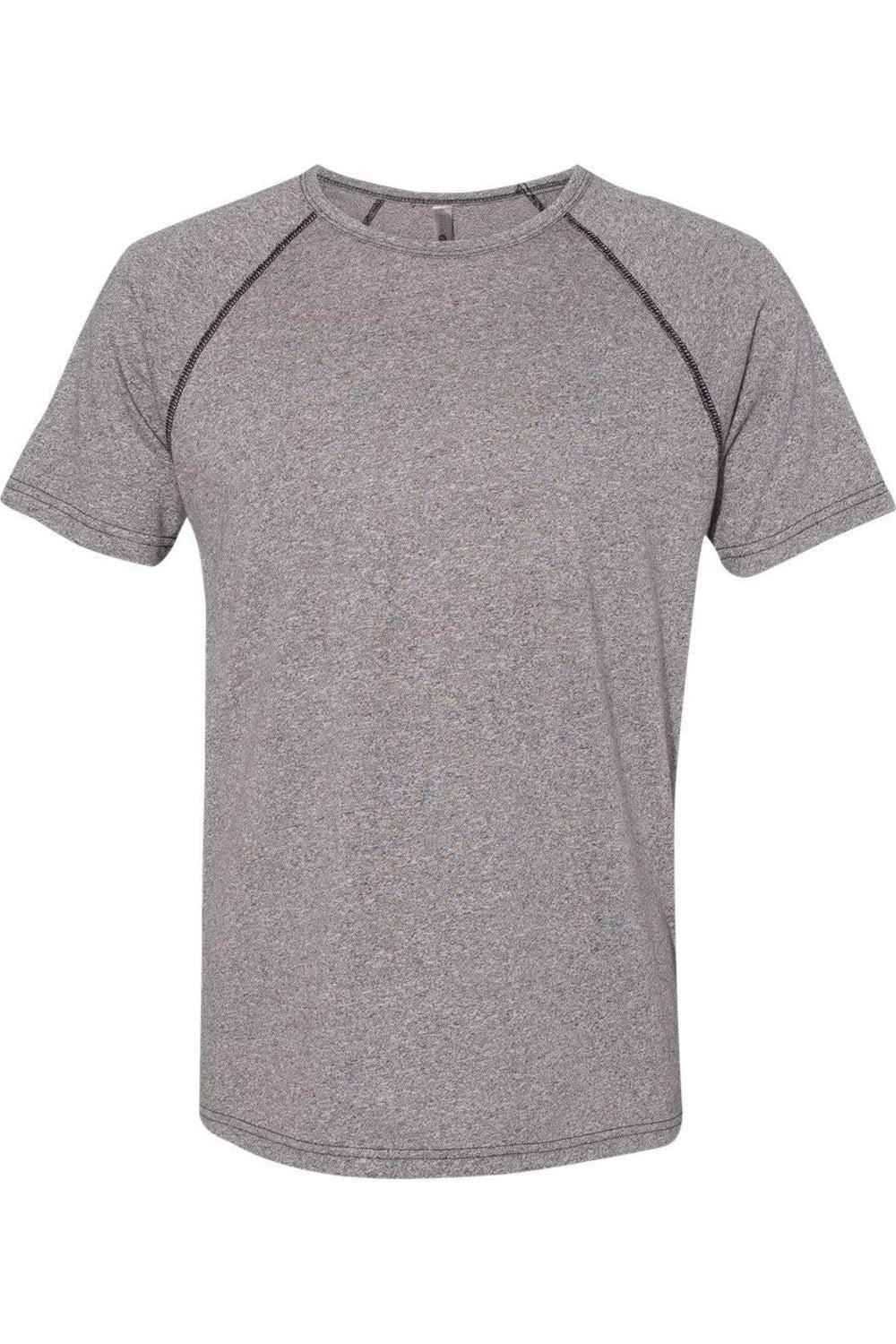 

Футболка унисекс Next Level Mock Twist Raglan, цвет heather grey