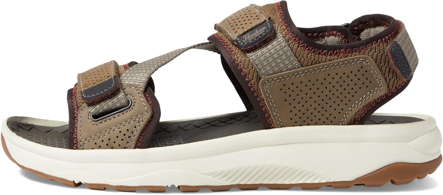 Мужские сандалии Florsheim Tread Lite River, Taupe — фото 4