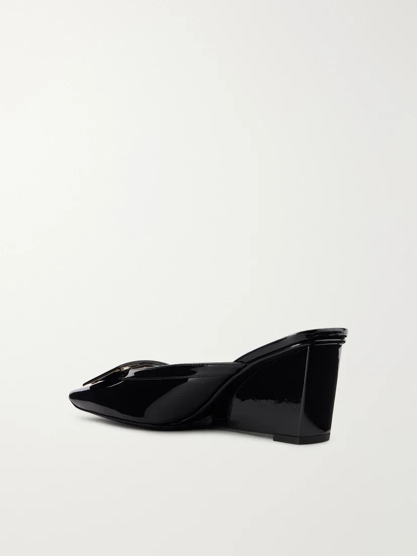 Туфли Belle Vivier 60 из кожи Roger Vivier, черный — фото 3