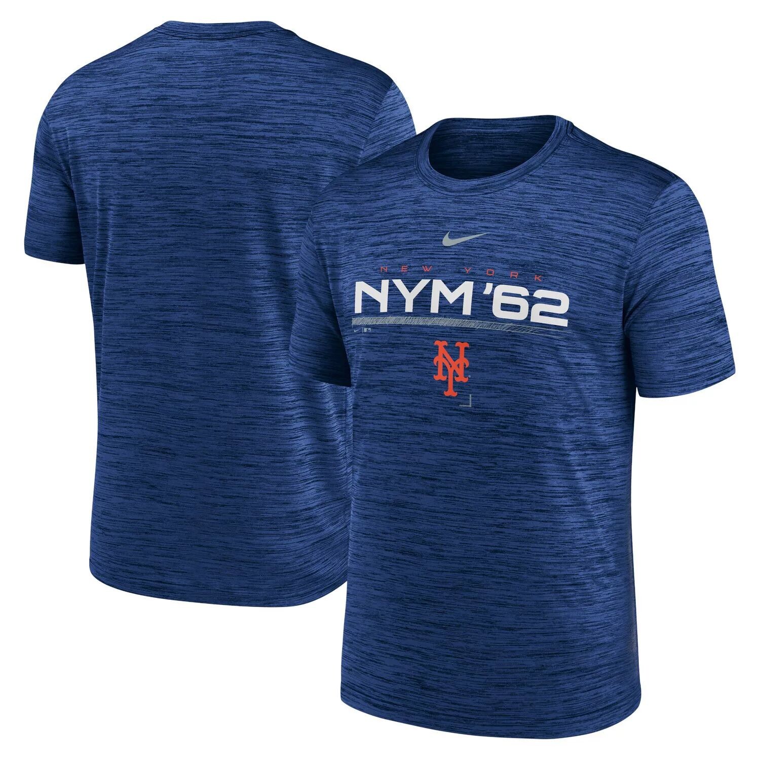 

Мужская футболка Royal New York Mets Wordmark Velocity Performance Nike
