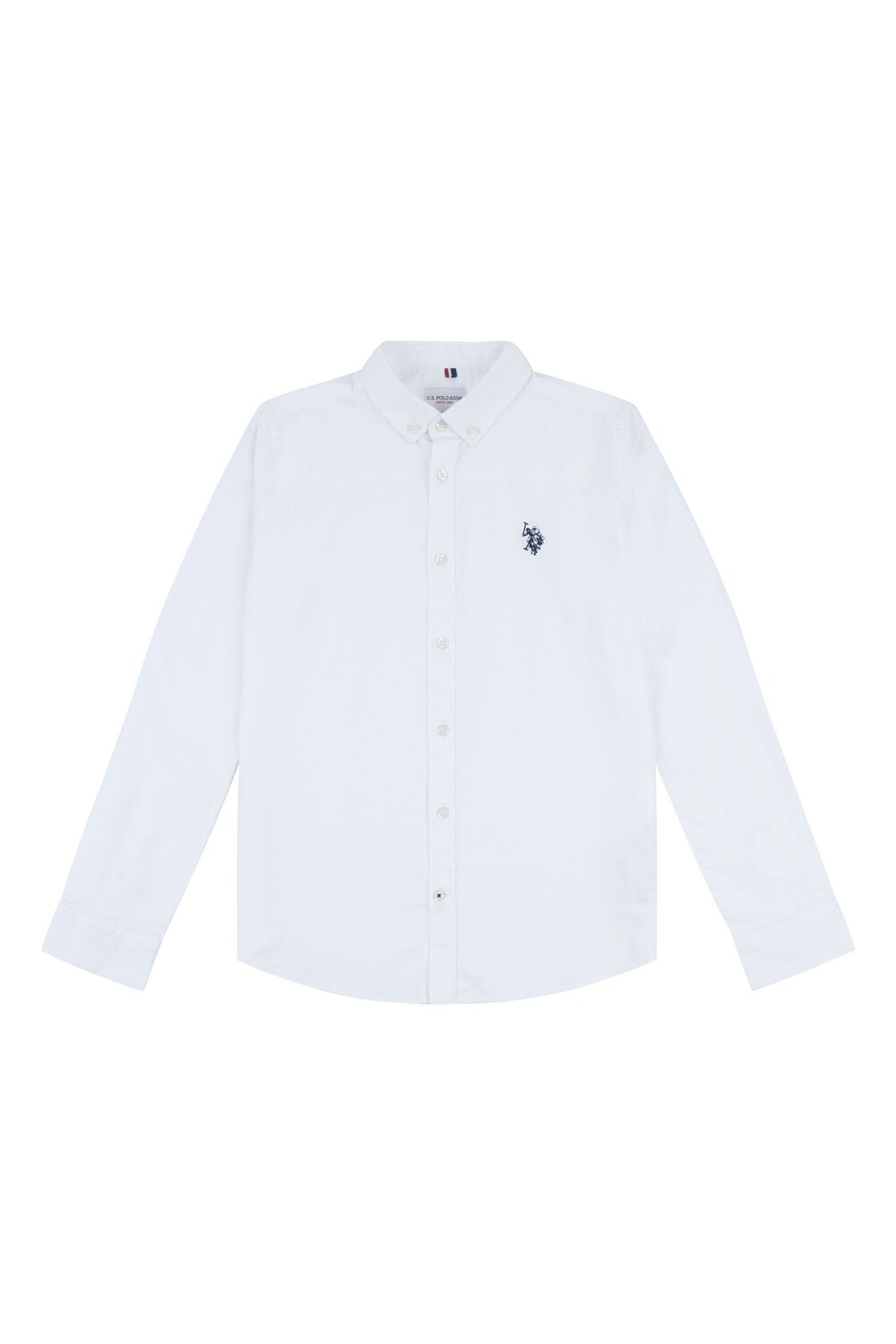 

Рубашка-Оксфорд персикового цвета для мальчика U.S. Polo Assn, белый