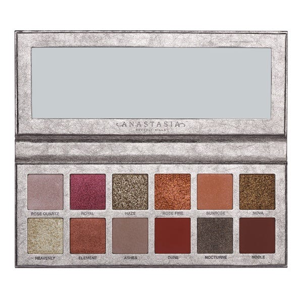 Палитра теней для век из 12 оттенков ANASTASIA BEVERLY HILLS Rose Metals Eyeshadow Palette — фото 3