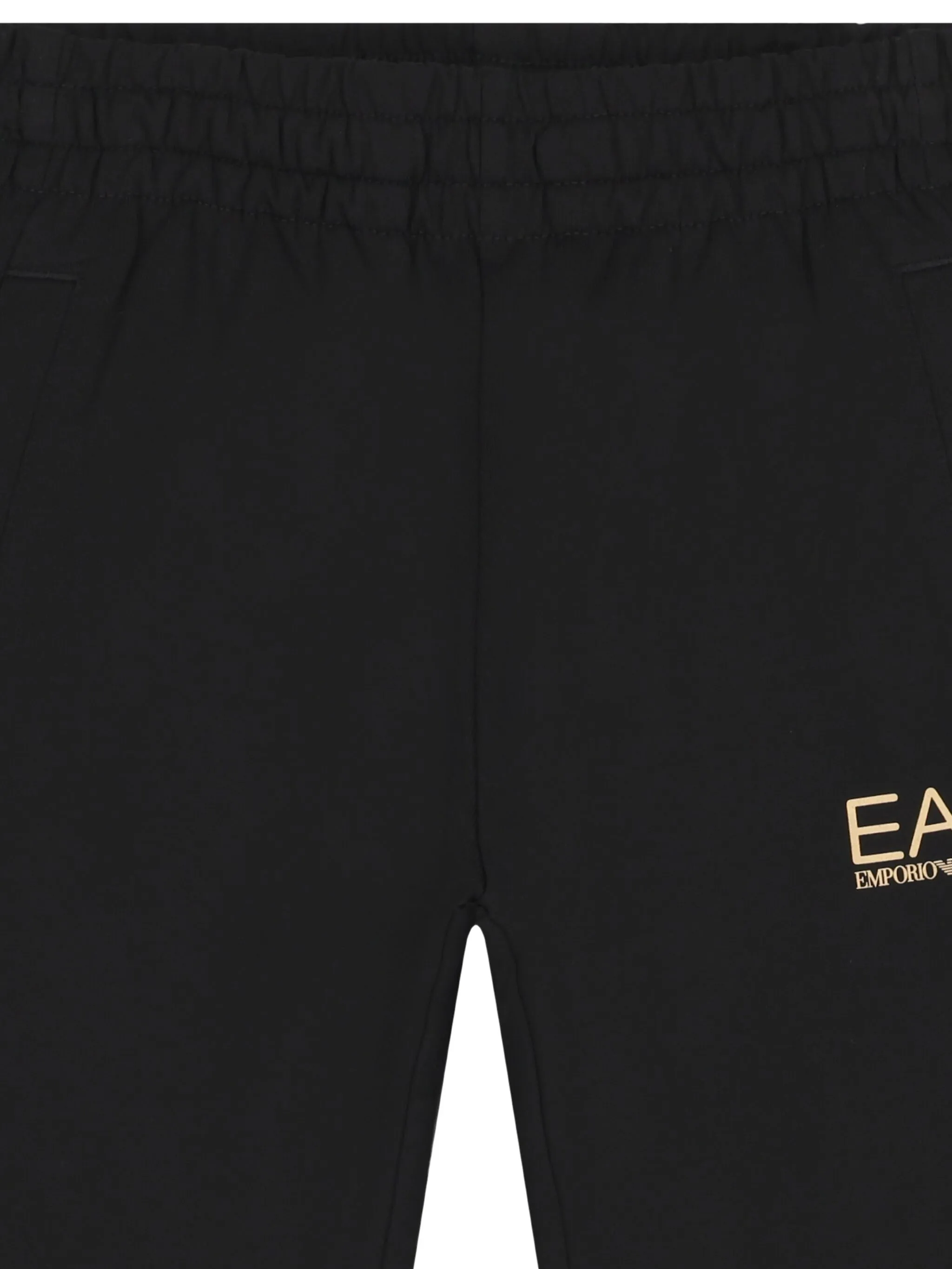 Спортивные брюки с логотипом Emporio Armani Kids, черный — фото 3