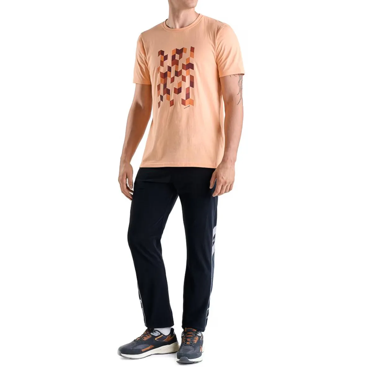 

Мужская футболка Davies Astore, цвет Mandarina