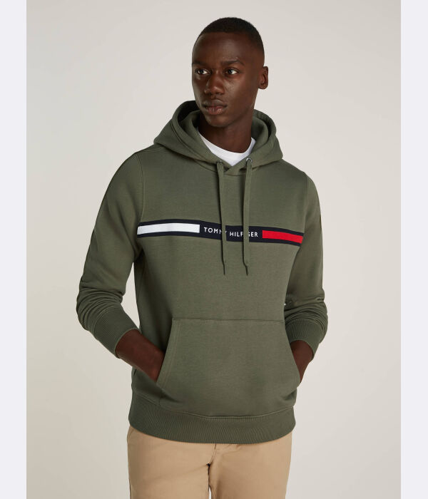

Толстовка мужская Tommy Hilfiger с фирменным принтом, зеленый