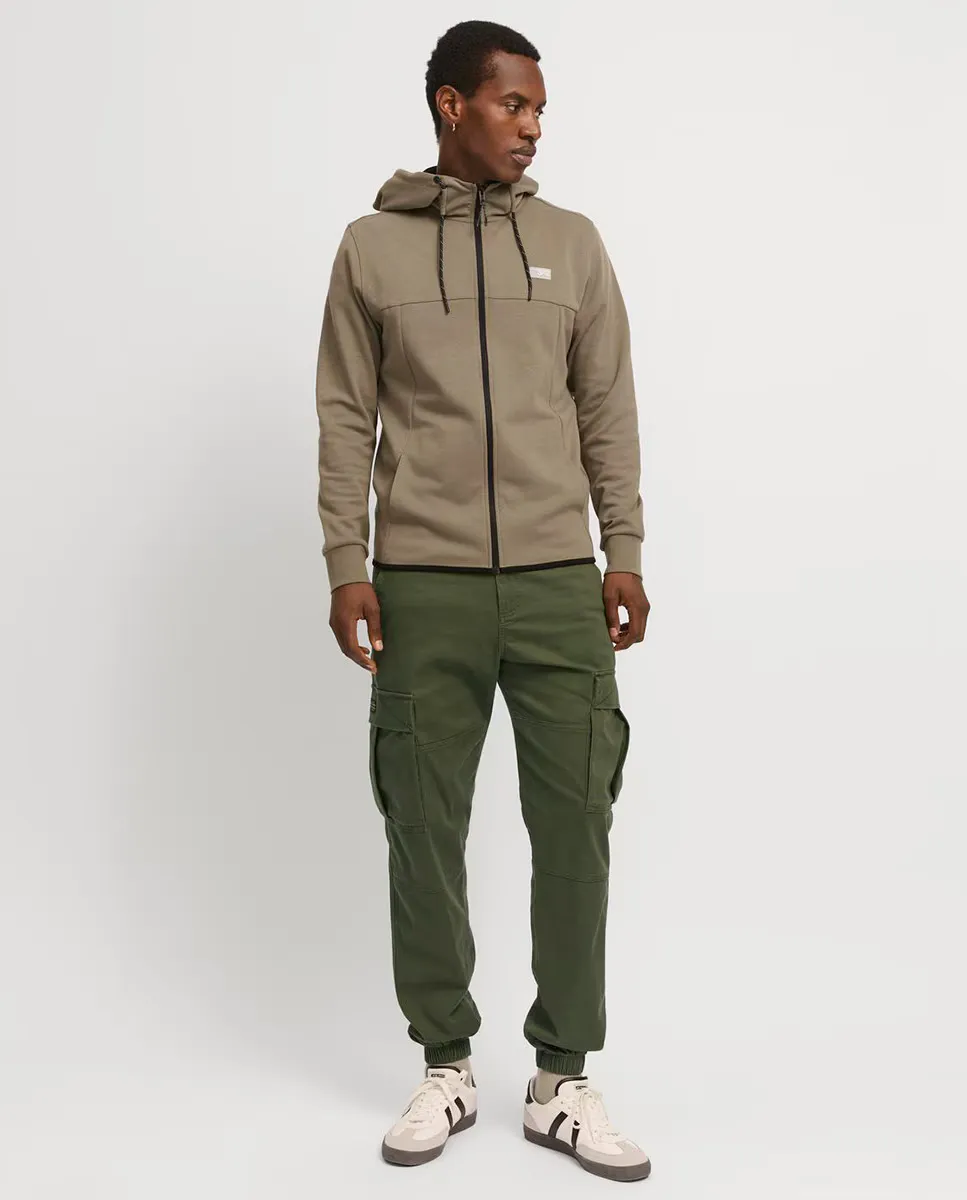 

Мужские брюки-карго с боковыми карманами Jack & Jones, зеленый
