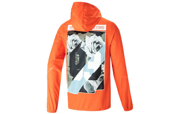 Толстовка neo sports hooded jacket orange yellow Adidas, оранжевый — фото 2