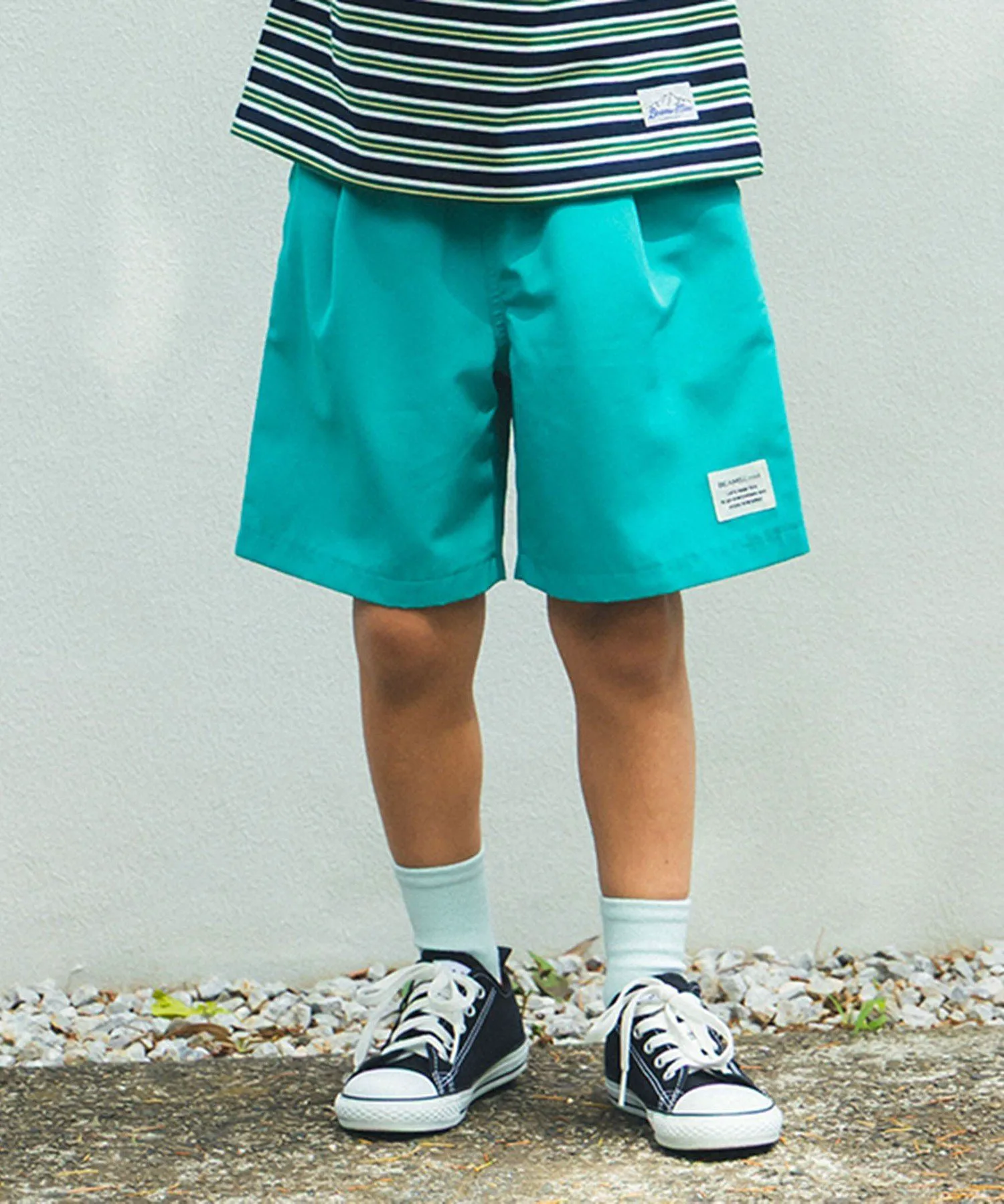 Шорты Mainichi GOGO 2025SS (90~140 см) Beams Mini, MINT — фото 2