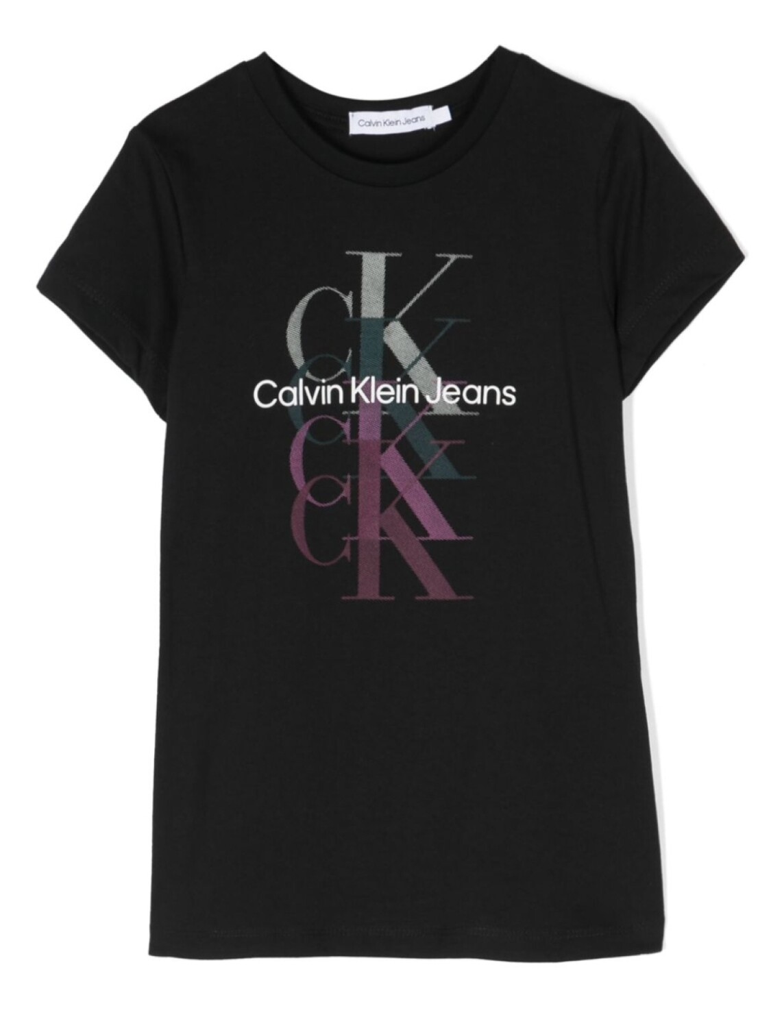 

Футболка с логотипом Calvin Klein Kids, черный