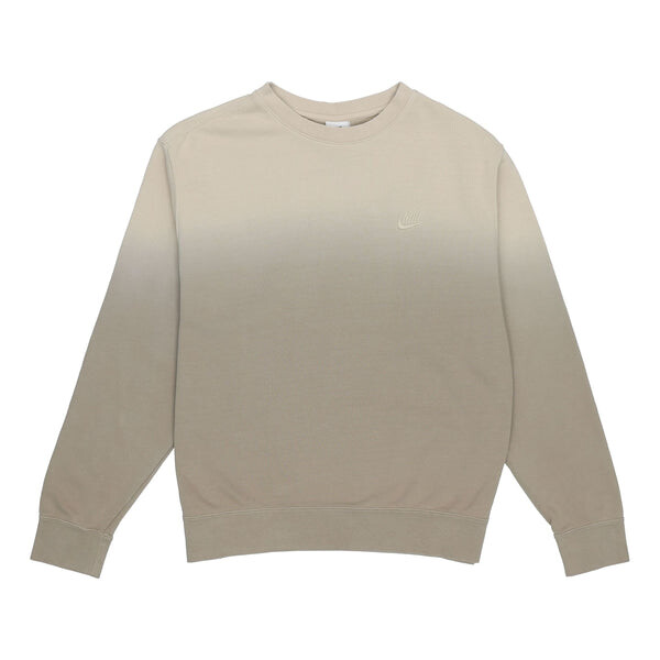 

Толстовка Men's Nike Gradient Loose Round Neck Pullover Long Sleeves Autumn Khaki, хаки