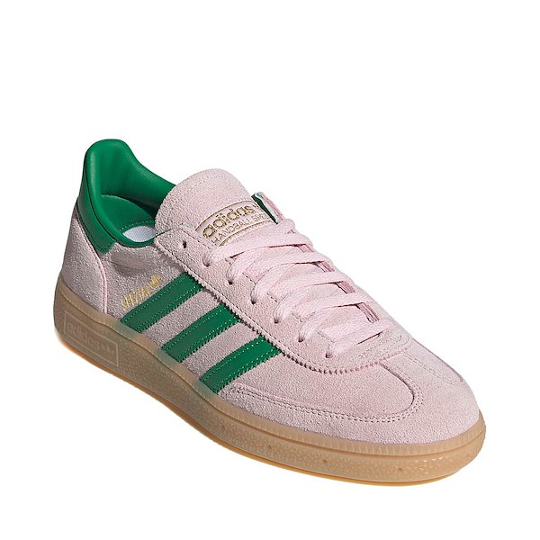Кроссовки Womens adidas Handball Spezial Athletic Shoe, цвет Clear Pink/Green/Gold Metallic — фото 4
