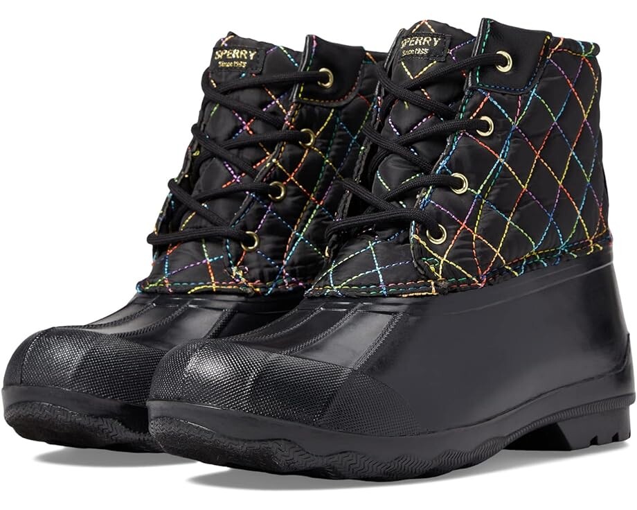 

Ботинки Sperry Port Boot, цвет Black/Rainbow