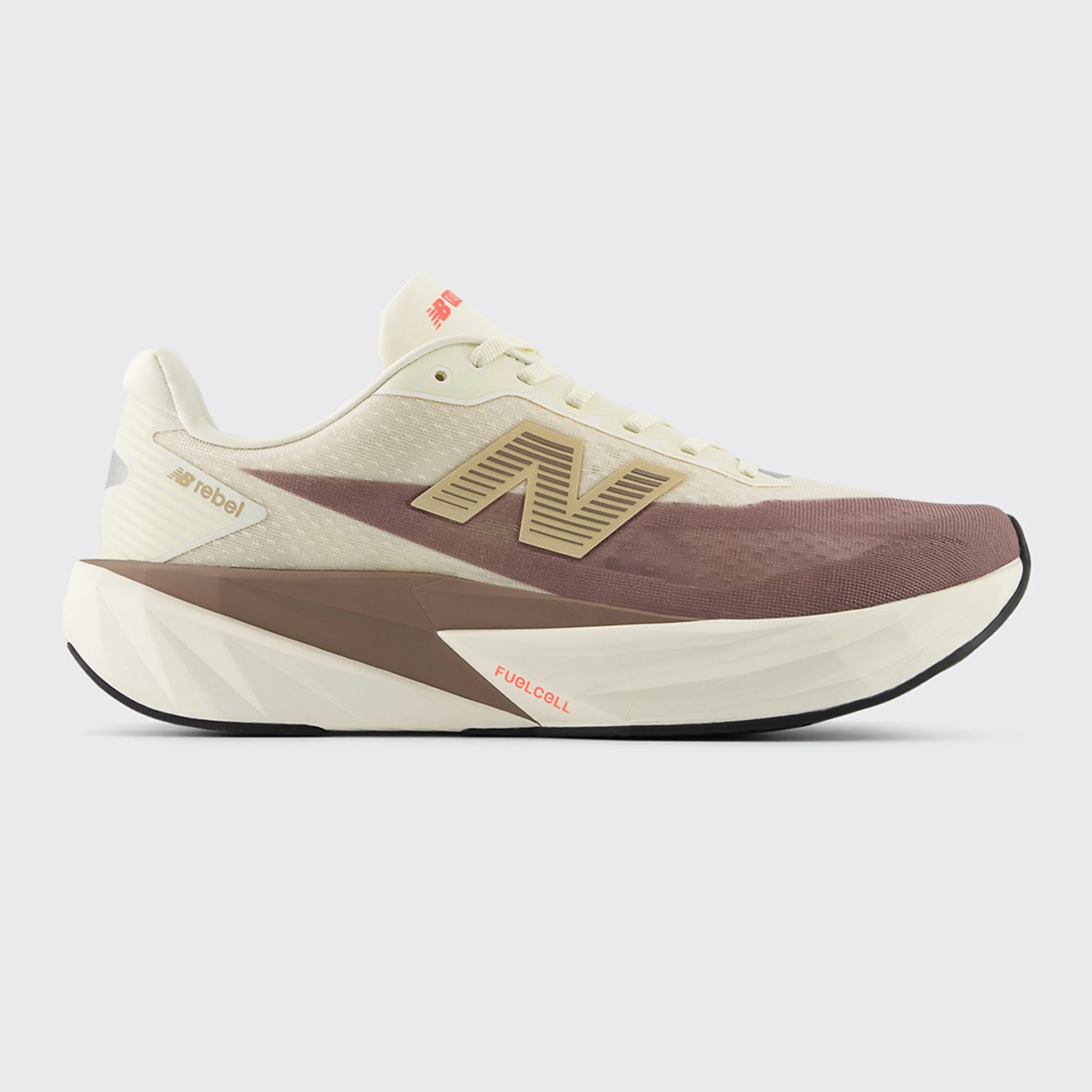 

Мужские беговые кроссовки FuelCell Rebel v3 New Balance, коричневый/белый