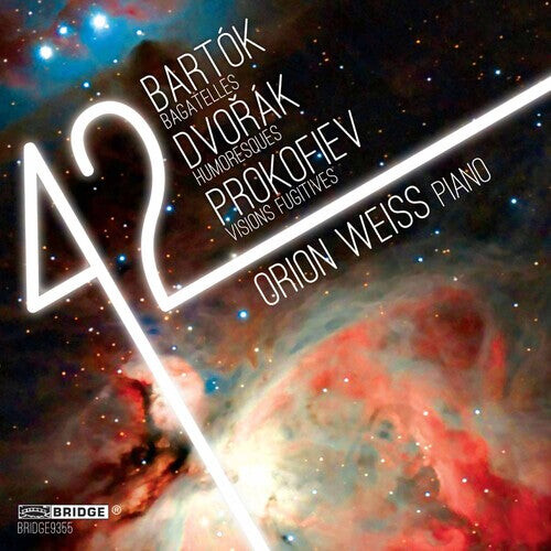 

CD диск Dvorak / Weiss / Bartok / Prokofiev: Orion Weiss in Concert