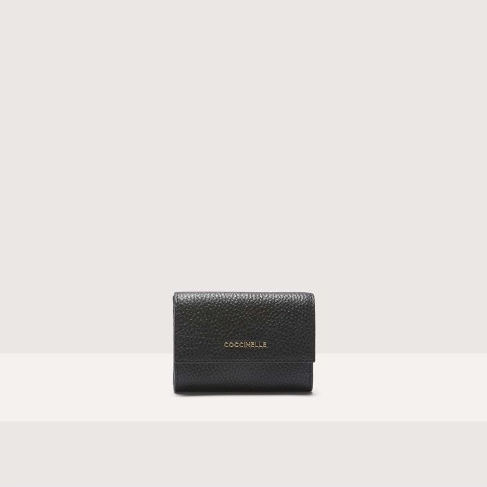 

Кошелек Coccinelle Metallic Soft, цвет Noir