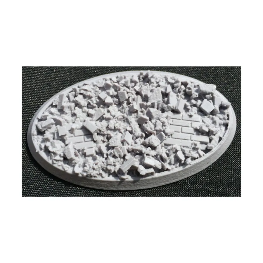 

Основание со скошенной кромкой 75x40 мм — Urban Rubble, Miniature Bases - Urban Rubble