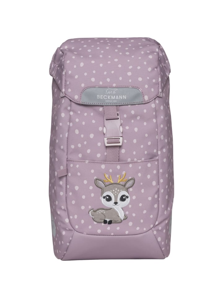 

BECKMANN Рюкзак для детского сада Classic Mini 12 л Baby Deer в розовом цвете