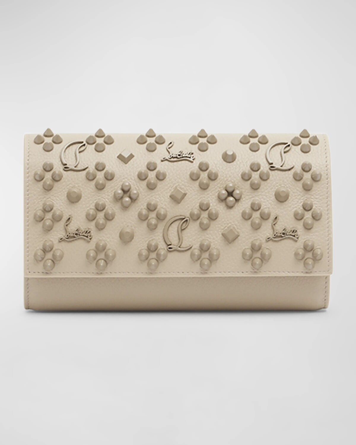 

Кошелек Paloma на цепочке из кожи Loubinthesky Christian Louboutin, цвет Beige