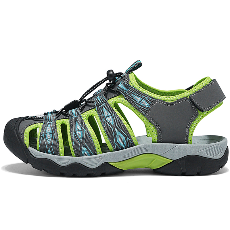 

Medd Мужские туристические ботинки River Trekking Black Moon - серо-зеленые, цвет Gray Green