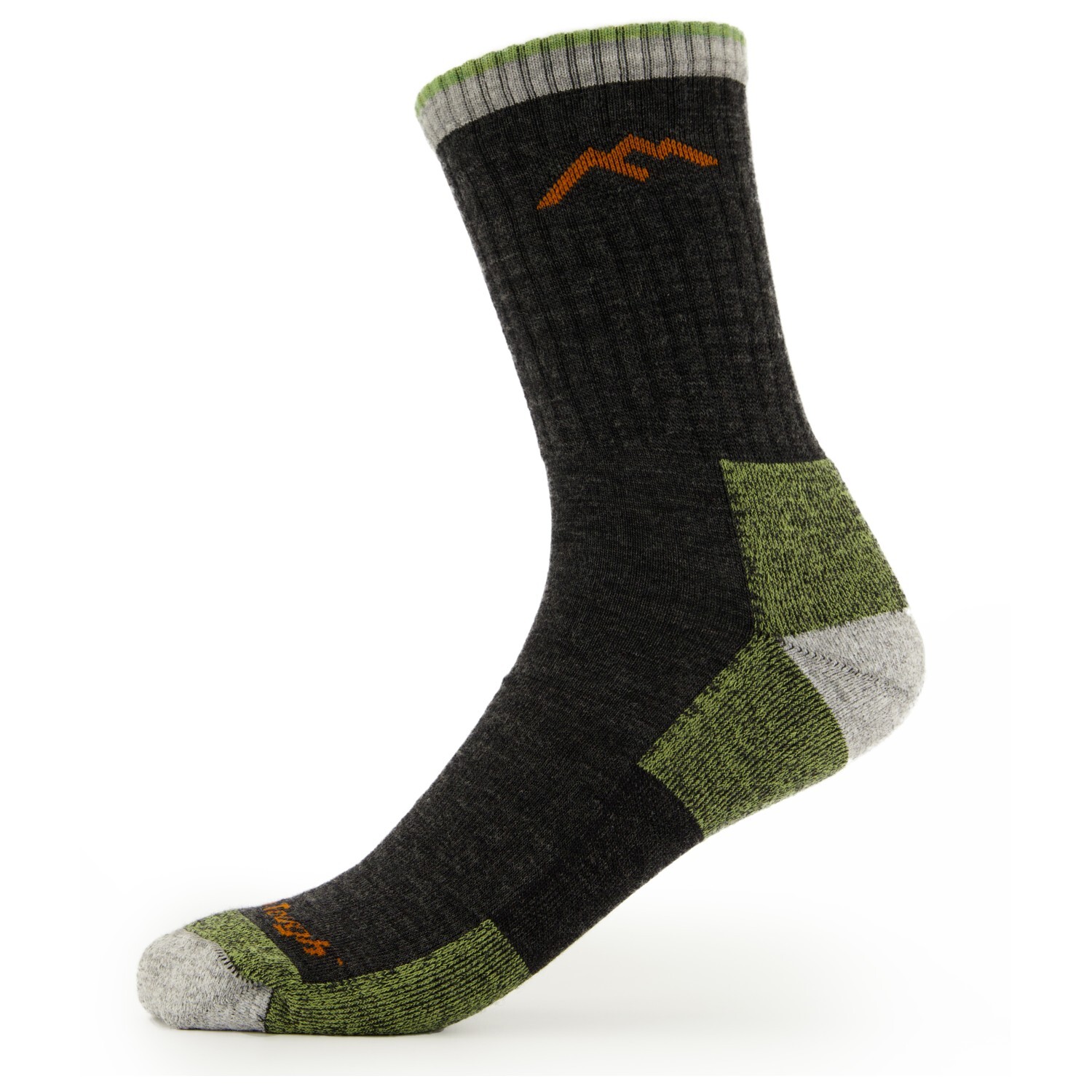 

Походные носки Darn Tough Hiker Micro Crew Midweight With Cushion, цвет Lime