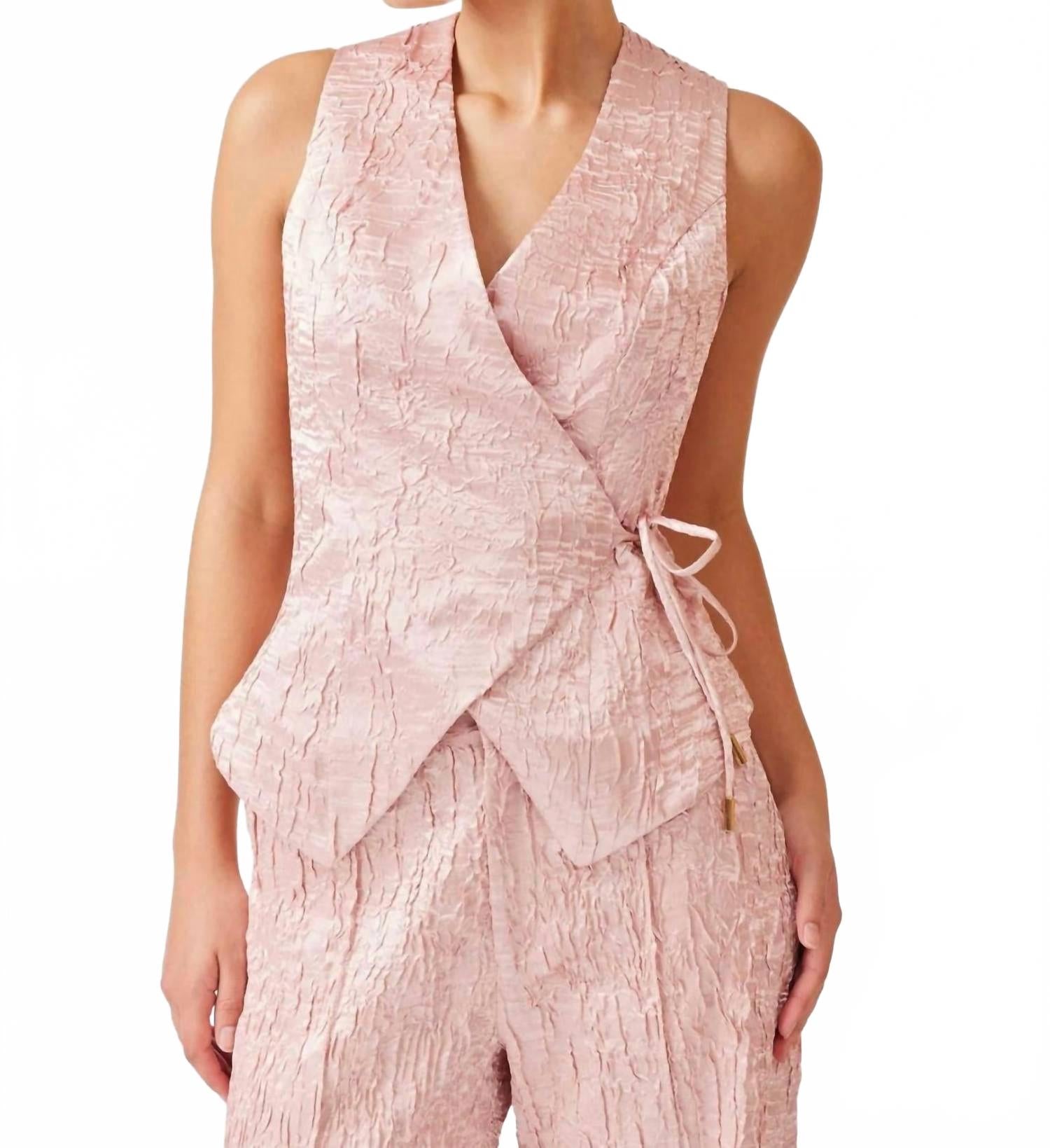 

Розовый жилет Josephine ELLIATT