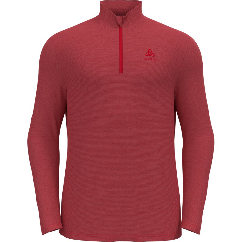 

Пуловер среднего слоя 1/2 молнии Odlo, красный