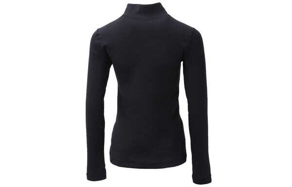 Футболка pro quick dry stand-up collar sweateshirt black Nike, черный — фото 2