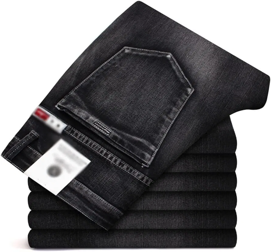 Джинсы, Slim, Black Grey