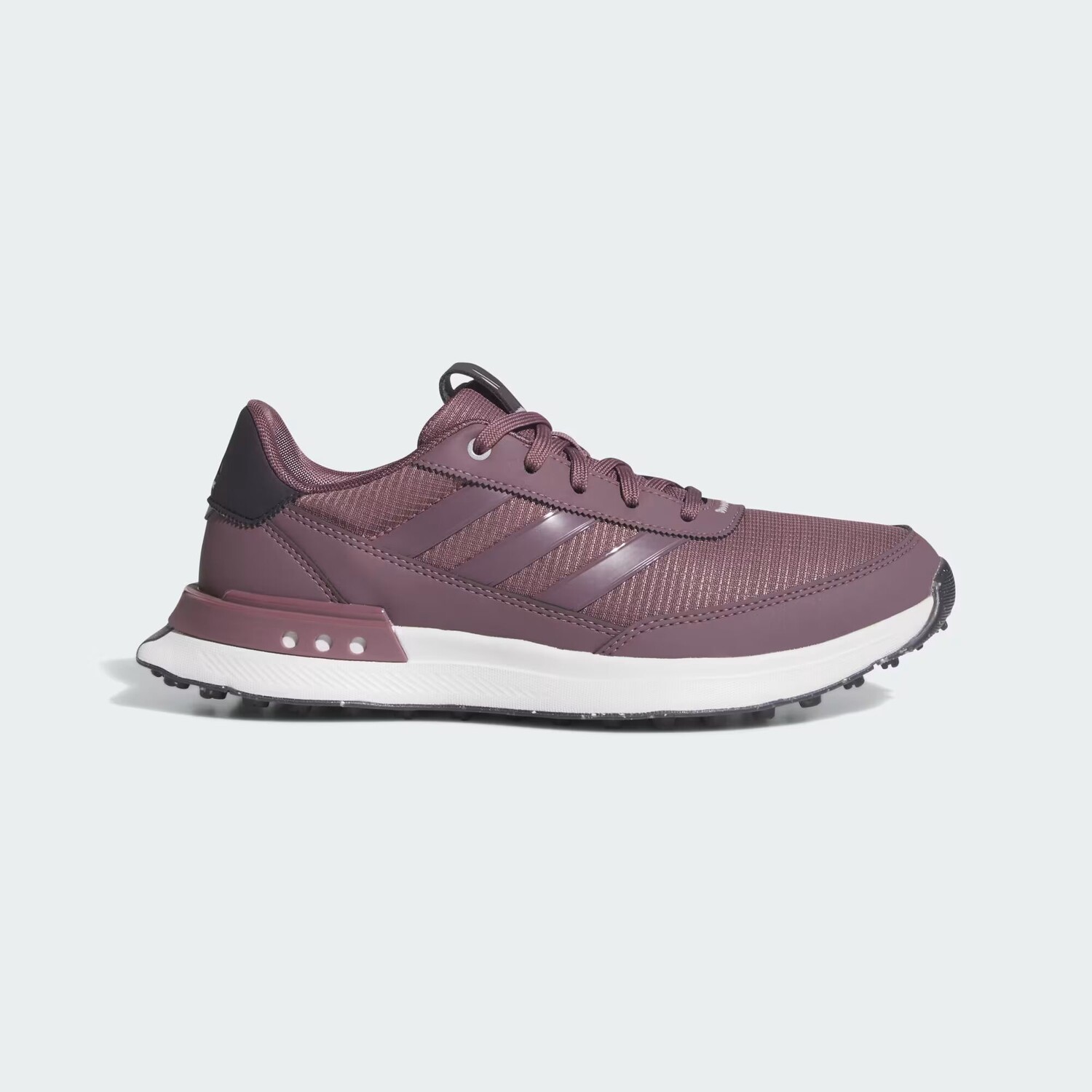 

Женские туфли для гольфа S2G Spikeless 24 Adidas, цвет Shadow Fig/Shadow Fig/Sandy Pink