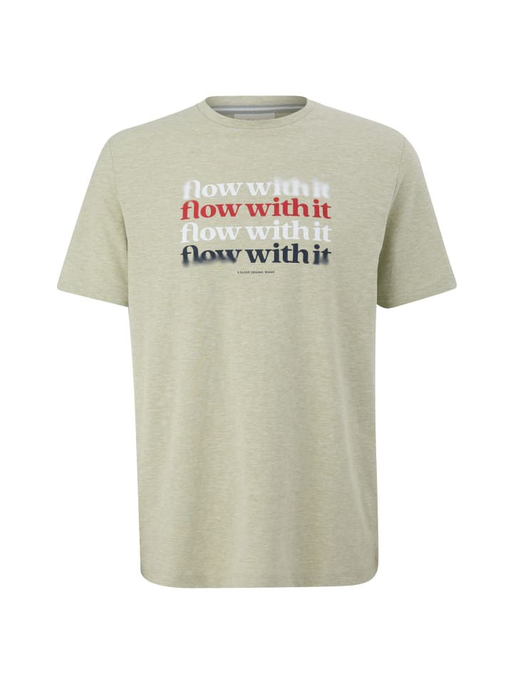 

Футболка цвета 78D1_светло-оливковый s.Oliver, Зеленый, Футболка цвета 78D1_светло-оливковый s.Oliver