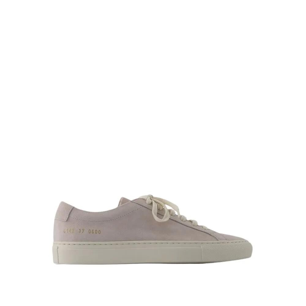 

Контрастные кроссовки achilles кожа Common Projects, бежевый
