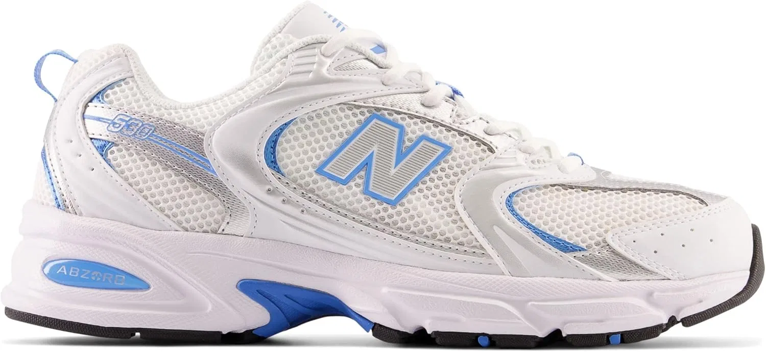 Кроссовки, бренд New Balance, цвет White Blue