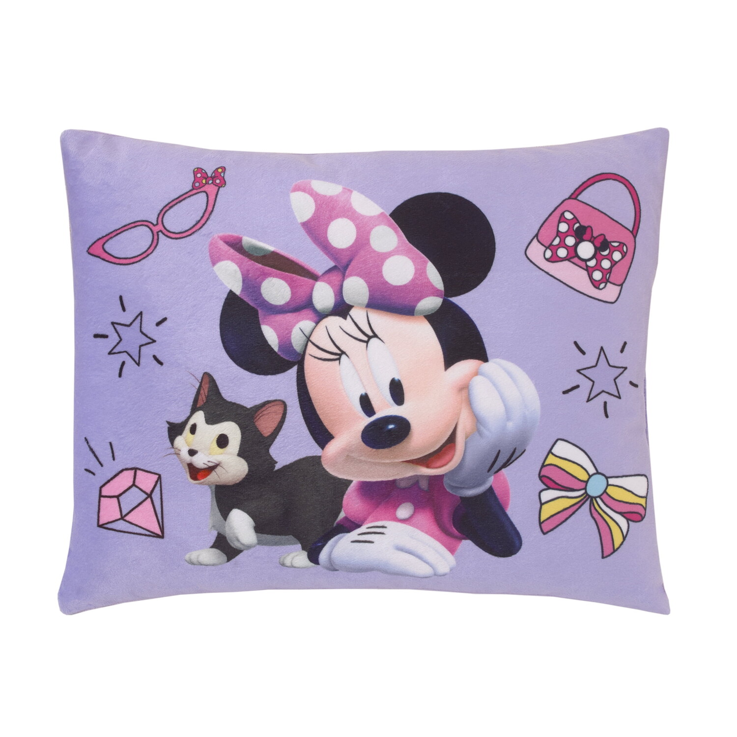 

Подушка для малышей Disney Minnie Mouse I Am Awesome, лавандовый