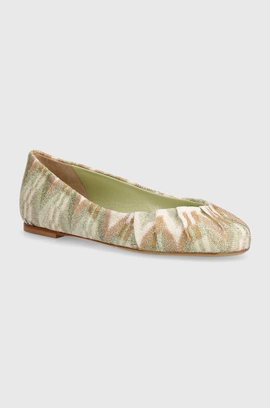 Балетки Iris Missoni, зеленый