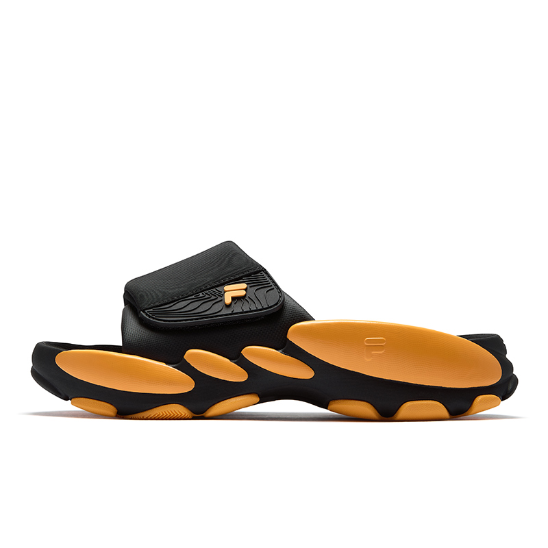 

FILA FUSION Сандалии-муравьи Ant Slipper Slide Slippers мужские черные желтые