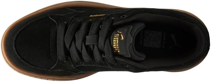 Детские кроссовки Puma Karmen II Idol Suede (унисекс), черный — фото 4