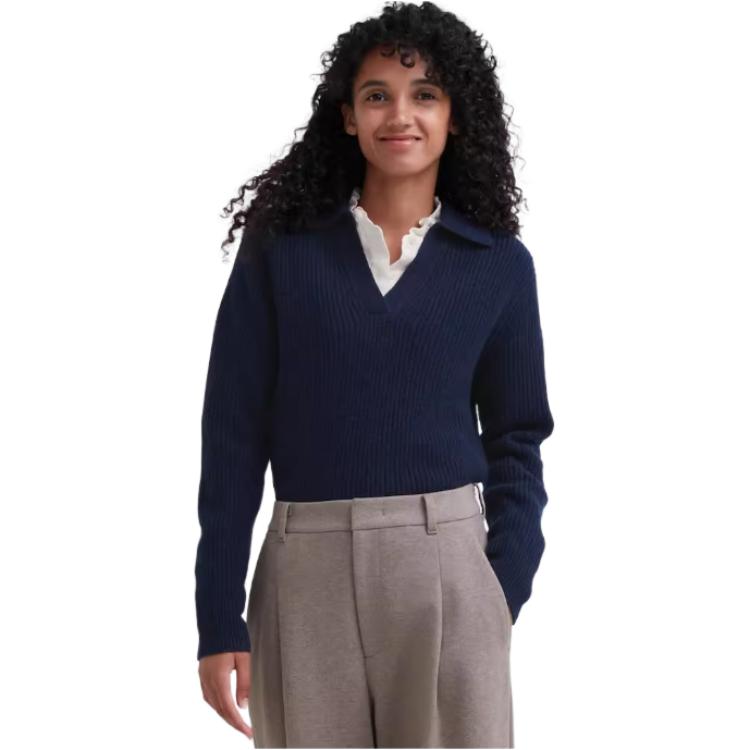 

Юбка-брюки X CDC FW23 женские темно-синие UNIQLO