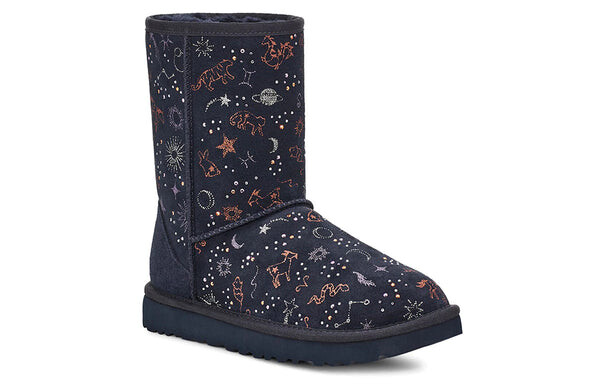 Ботинки зимние UGG Classic Zodiac, синий — фото 3