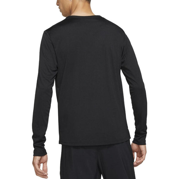 Футболка dri fit miler uv футболка Nike, черный — фото 4