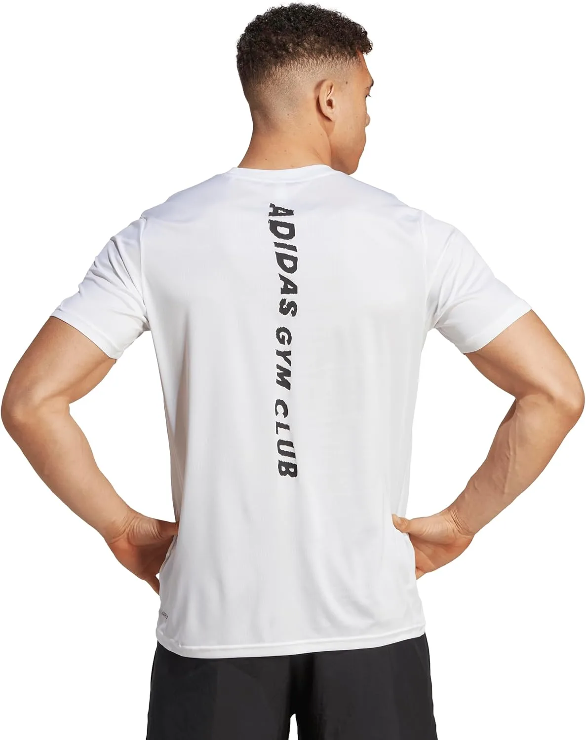 Футболка для тренировок adidas Men's High Intensity Slogan — фото 4