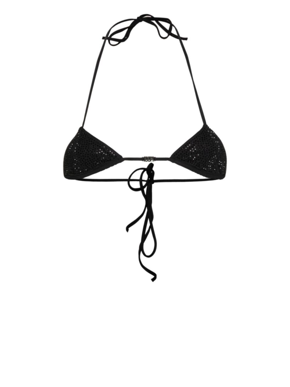 

Dsquared2 топ бикини с кристаллами, черный