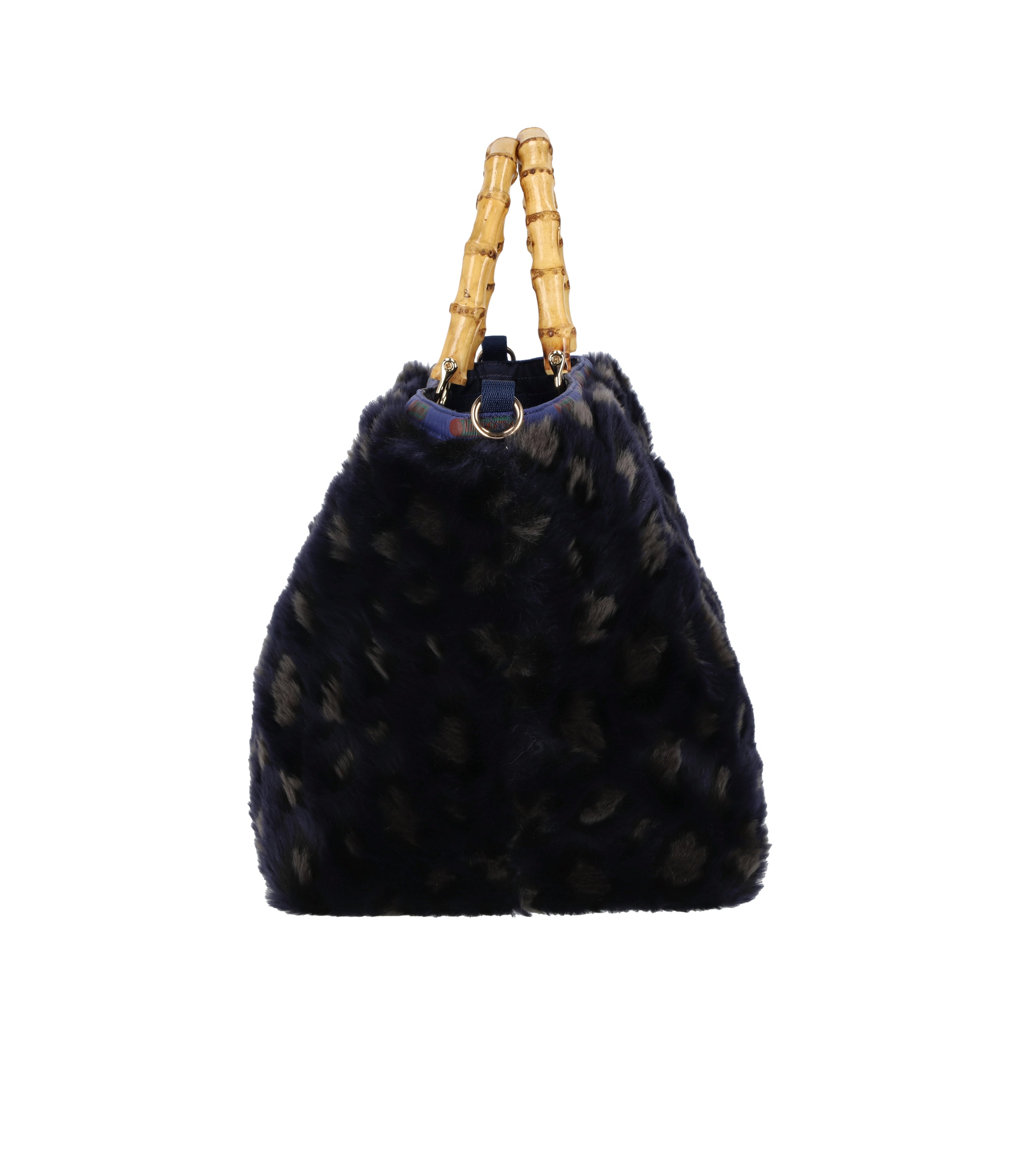 

Средняя бамбуковая сумка-тоут LeSportsac, цвет midnight leopard fur, Коричневый, Средняя бамбуковая сумка-тоут LeSportsac, цвет midnight leopard fur